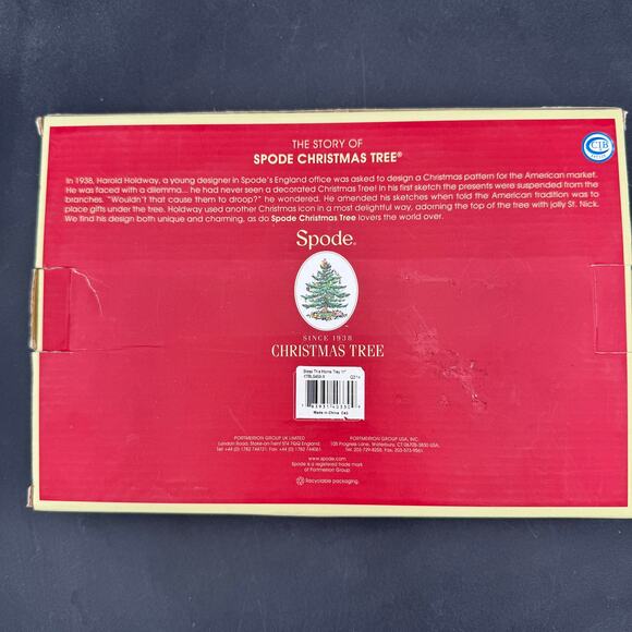 Spode Christmas “Bless This Home Tray” - New in Box - Picture 7 of 8